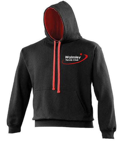 Walmley Tennis Club - Adults Contrast Hoodie