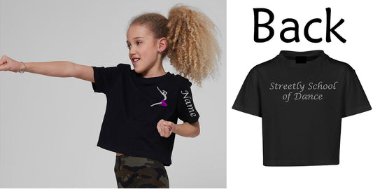 Streetly School of Dance Cropped T-Shirt - Seniors