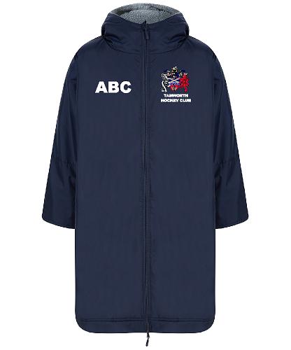 Tamworth HC Weatherproof Changing Robe (also known as Dry Robes) - JUNIOR - Age 5/9