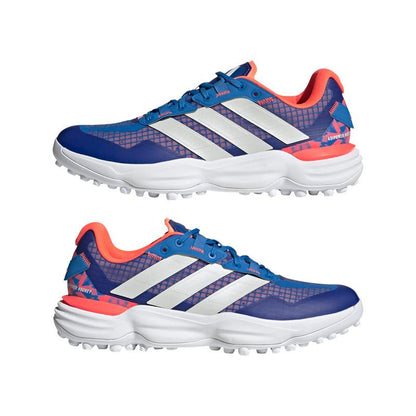 Adidas Adipower Hockey 3 Pure Bright Royal Hockey Shoes 2025 NJ