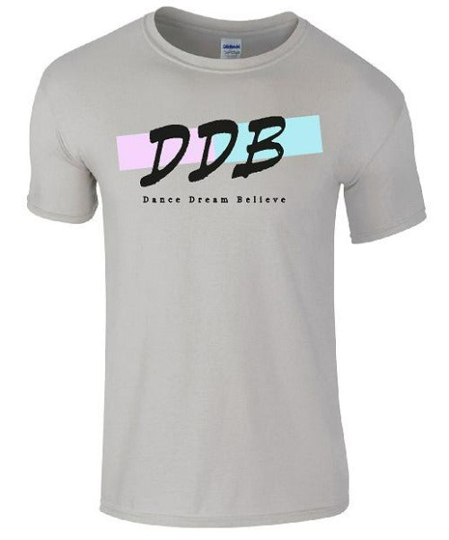 Dance Dream Believe Round Neck T-Shirt
