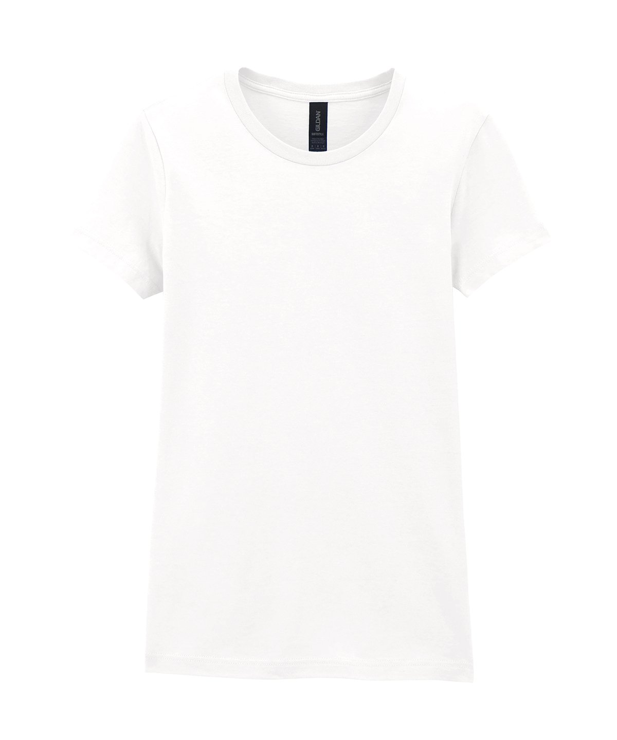 White Softstyle Womens Ringspun t-shirt