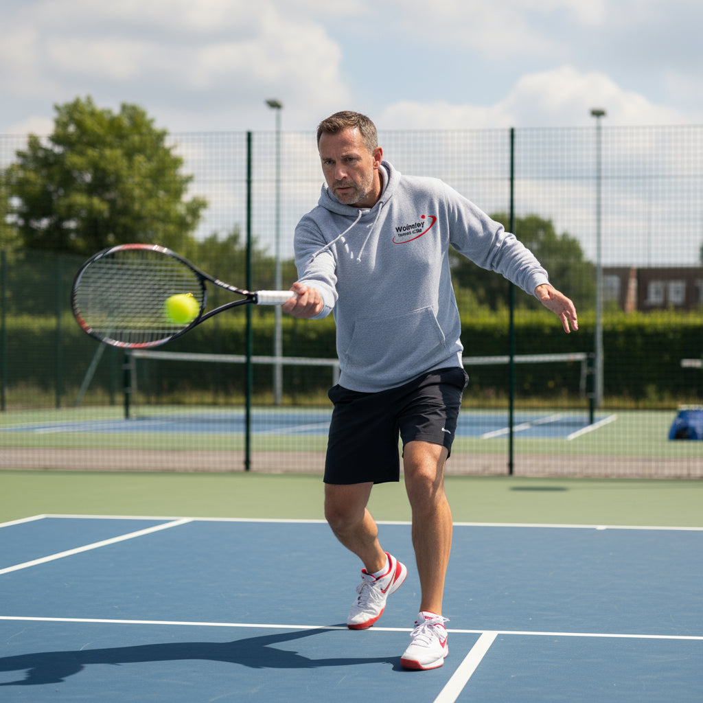 Walmley Tennis Club - Adults Heather Grey Hoodie