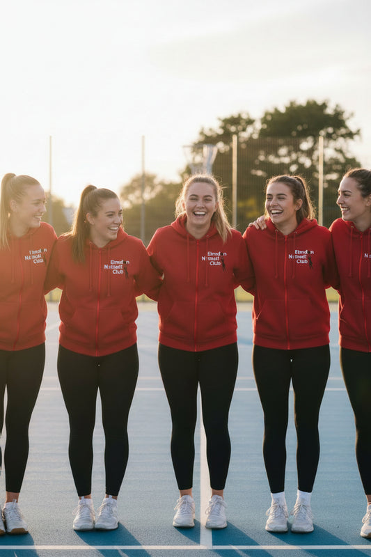 Elmdon Netball Club Zipped Hoodie  - Juniors