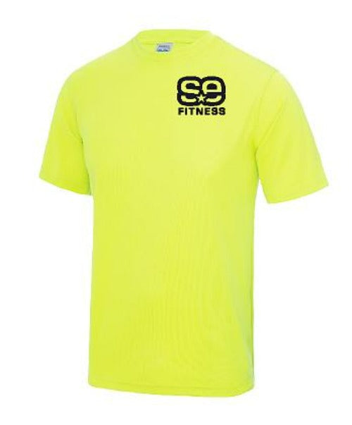 SE Fitness Electric Yellow T-Shirt - Short Sleeve Adults