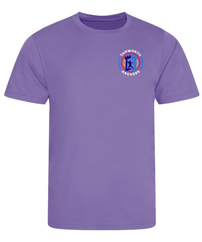 Tamworth Archery Grey Cool T Shirt - Adults Womens Fit