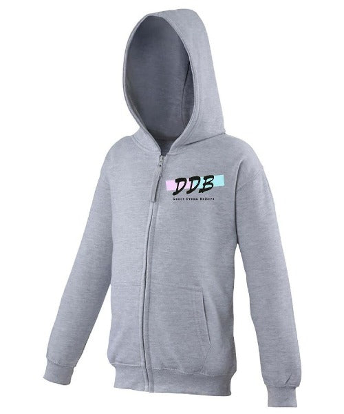 Dance Dream Believe Zipped Hoodie - With Name