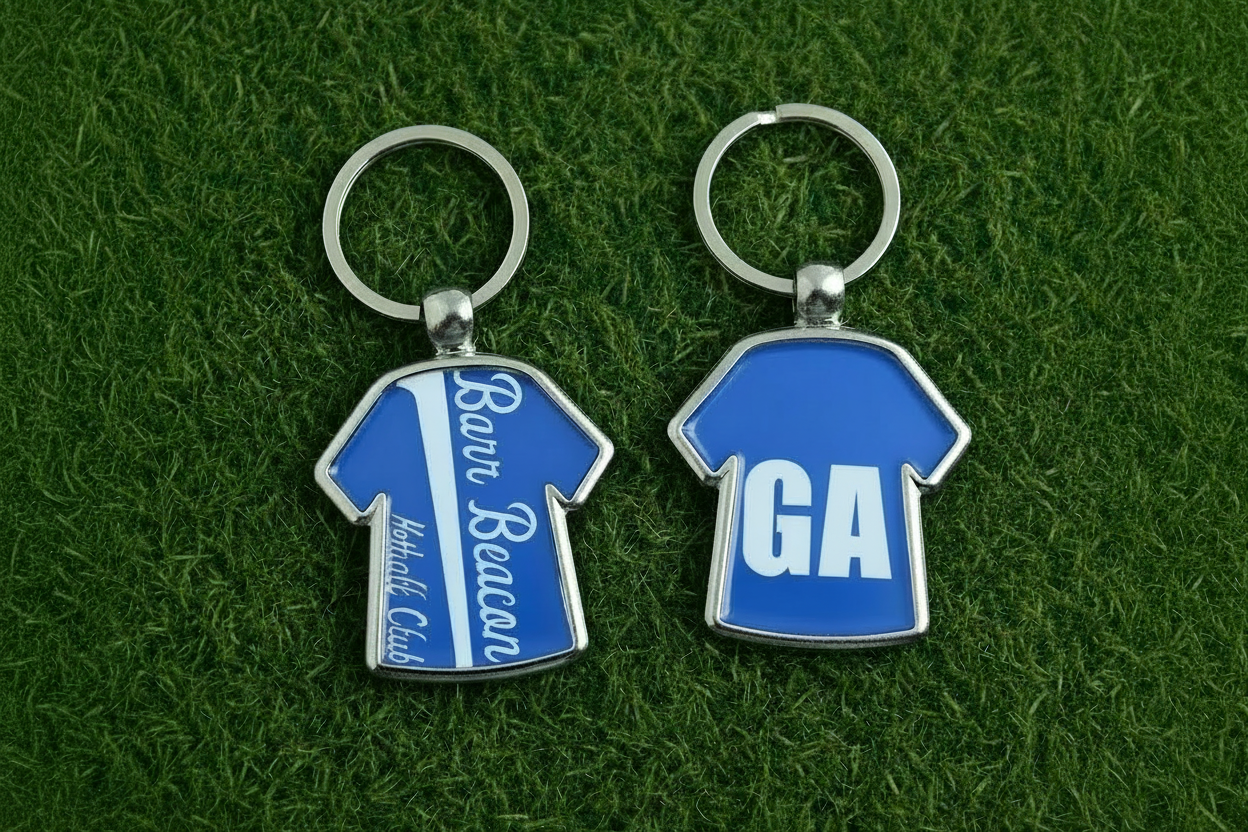 Netball Keyring - Bespoke designs
