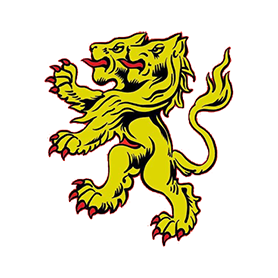 Birmingham University Lion Colour Logo