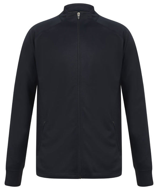 Knitted Track Jacket Navy - Seniors