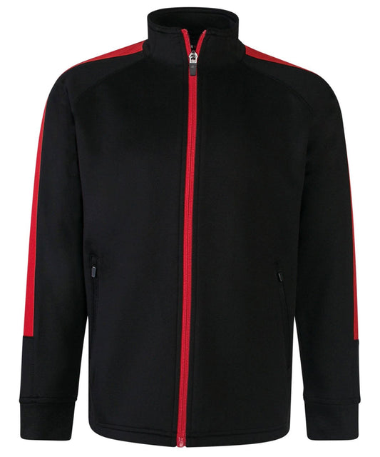 Knitted Jacket - Juniors Black/Red