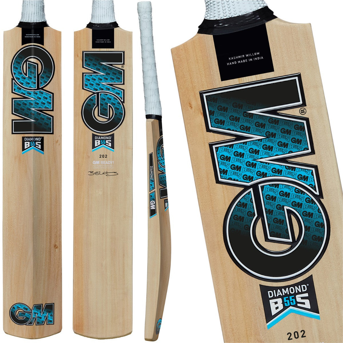 Ben Stokes· Prime Kashmir Willow- GM Diamond Junior Cricket Bat - 202