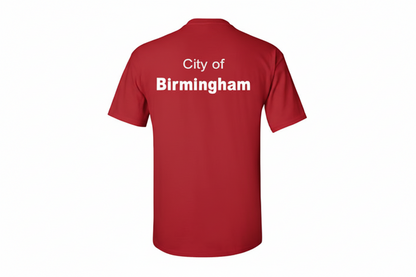 City of Birmingham Swimming Team Managers T-Shirt - Mens Fit