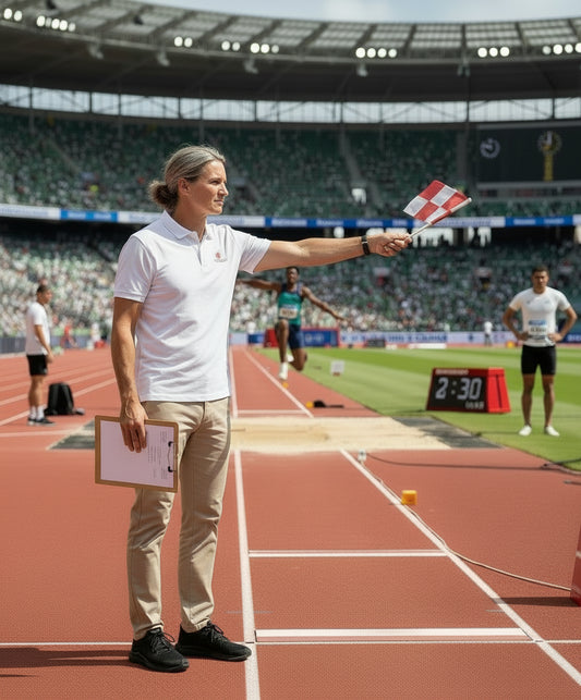 Solihull and Small Heath Athletics Club Officials Polo Shirt Ladies fit