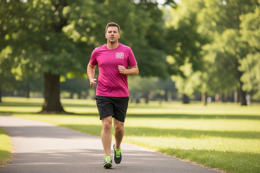 SE Fitness short sleeve T-Shirt - Unisex fit - HOT PINK
