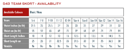 Lyndon Centre NC skort