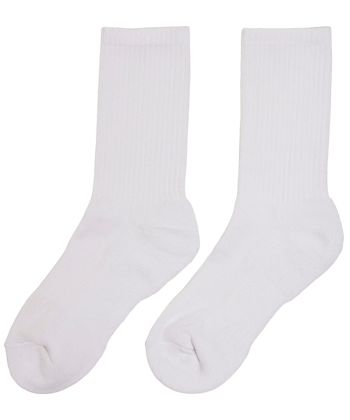 Plain White Training Socks