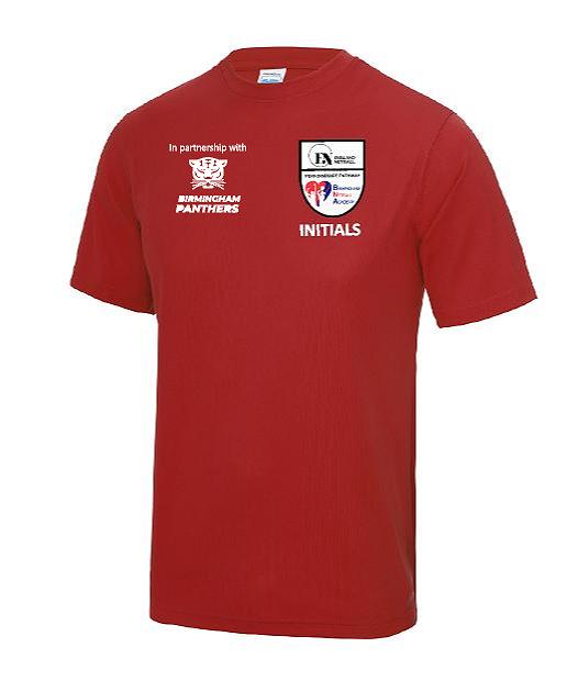 Birmingham Netball Academy T-Shirt - Ladies Fit