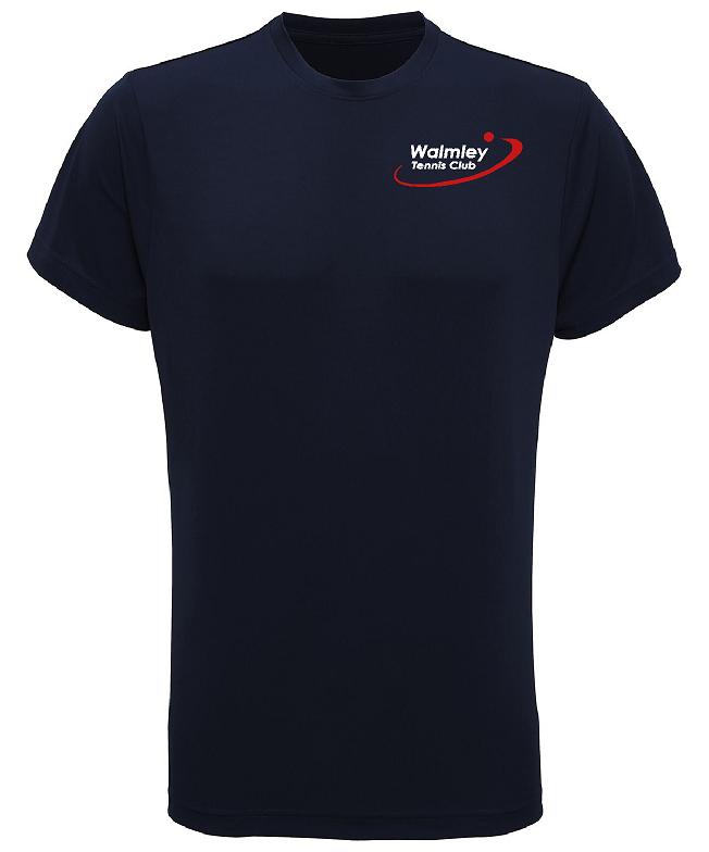Walmley Tennis Club - Adults Navy T-Shirt