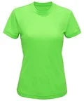 TR020 Women's TriDri® performance t-shirt - LIGHTNING GREEN