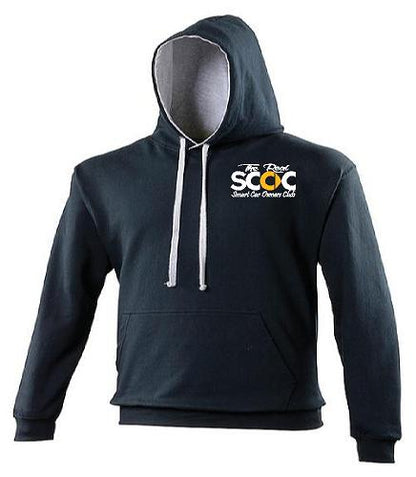 The Real Smart Car Owners Club Contrast Hoodie