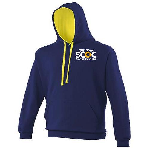 The Real Smart Car Owners Club Contrast Hoodie
