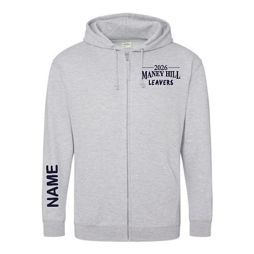 Maney Hill School Leavers 2026 Zipped Hoodie