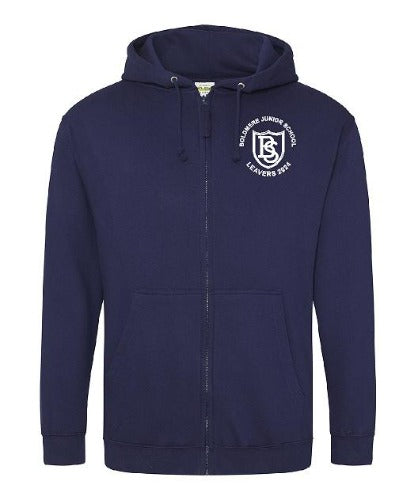 Boldmere Junior School Leavers Zipped Hoodies  WITHOUT NAME