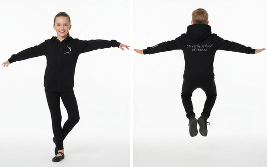 Streetly School of Dance zipped hoodie - Juniors