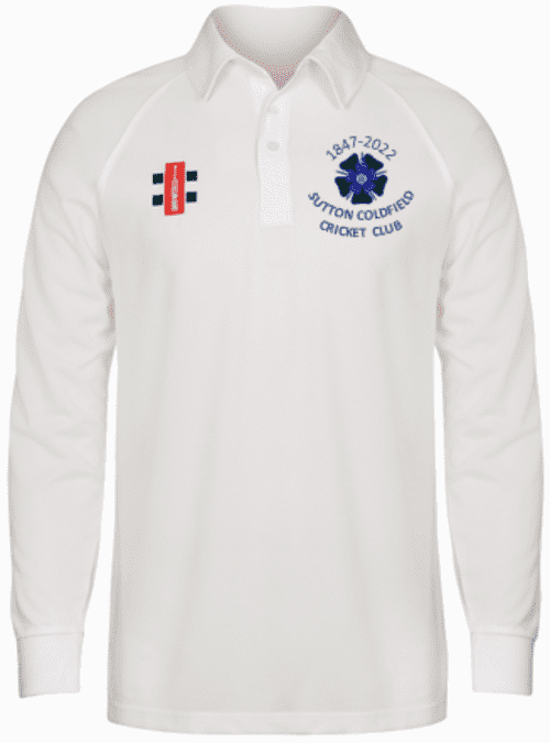 Sutton Coldfield CC Long Sleeve Shirt - Juniors