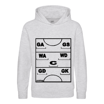 Netball Definitions Junior Hoodie - Choice of Colours
