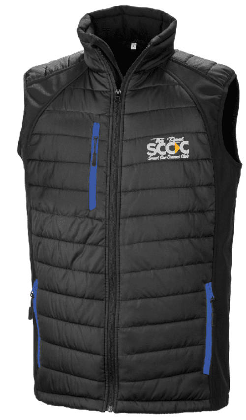 The Real Smart Car Owners Club Gilet Jacket - Various Colour Trims Available