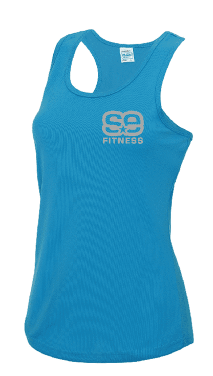 SE Fitness Sapphire Blue Reflective Vest