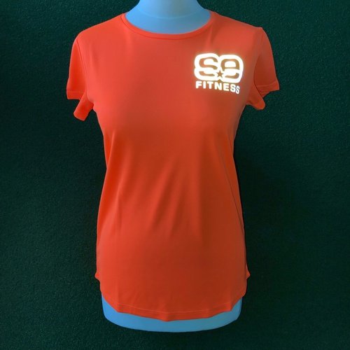 SE Fitness Orange Reflective T-Shirt - Short Sleeve - Sportologyonline - Sportologyonline