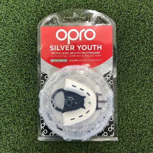 Opro Silver Youth Mouthguard - Sportologyonline - Opro