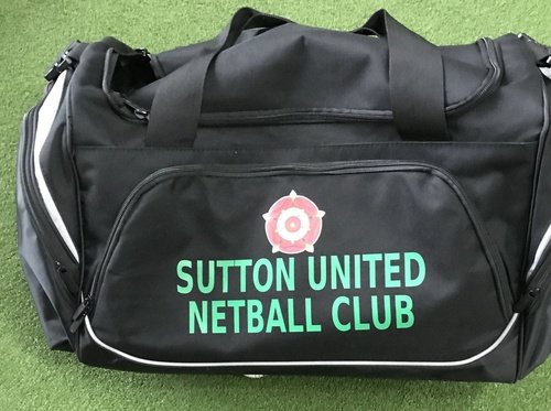 Sutton United Pro Team Holdall - Sportologyonline - Sportology Netball