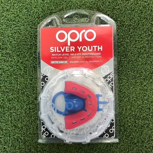 Opro Silver Youth Mouthguard - Sportologyonline - Opro