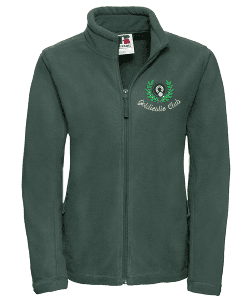 Goldieslie Bowls Club Womens Full Zip Fleece