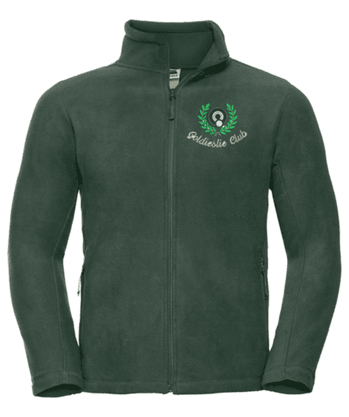 Goldieslie Bowls Club Mens Full Zip Fleece