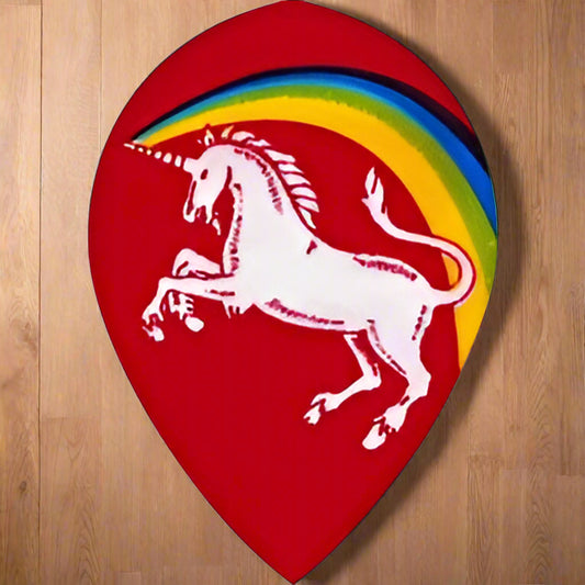 Unicorn Dart Flights - Core 75 - Rainbow red